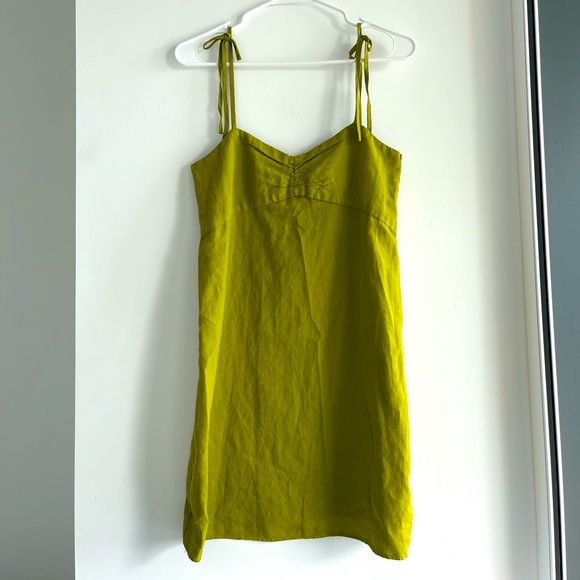 Green Zara dress size xs - Picture 1 of 2